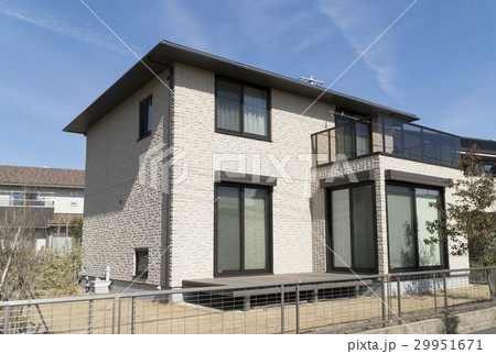 ウッドデッキ　ウッドテラスのある住宅イメージ 29951671