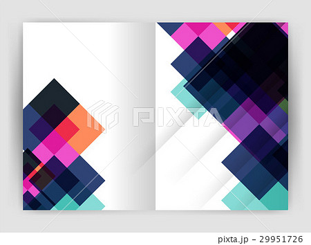 Square design corporate business flyer 29951726