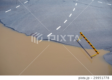 Flooded road in Brisbane Flooded road in Brisbane 29951778