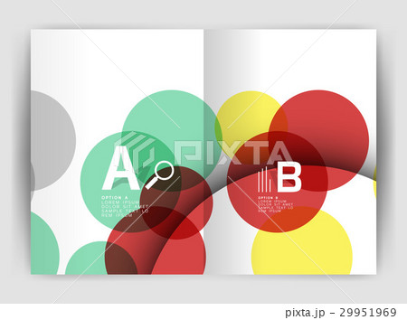 Abstract circles, annual report covers. Modern Abstract circles, annual report covers. Modern 29951969