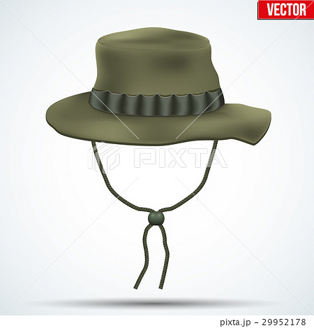 Classic military boonie hat vector 29952178