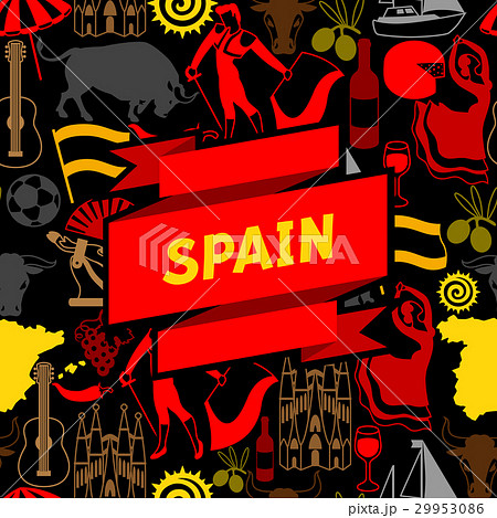 Spain background design. Spanish traditional Spain background design. Spanish traditional 29953086