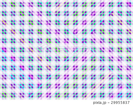チェック柄と斜め縞の透かし模様 チェック柄と斜め縞の透かし模様 29955837