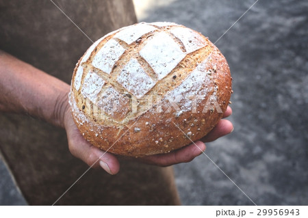 Fresh bread on hand 29956943