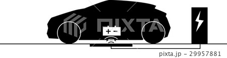 ワイヤレス給電_イラスト 29957881