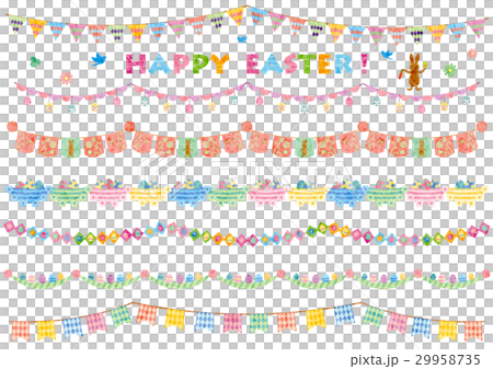 Garland Material - Happy Easter Garland Material - Happy Easter 29958735