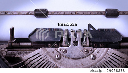 Old typewriter - Namibia 29958838
