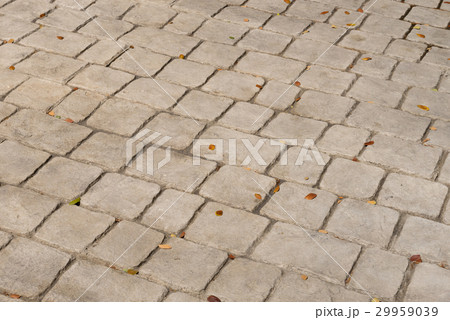 Stamp concrete texture pattern and background. 29959039