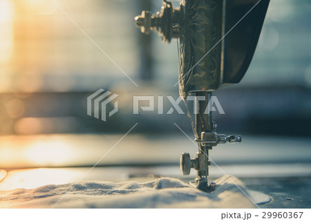 Old sewing machine,vintage style 29960367