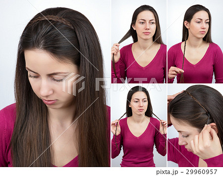 hairstyle braided hoop tutorial 29960957