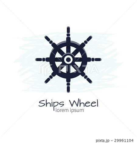 Vector Illustration of Ships Wheel Vector Illustration of Ships Wheel 29961104