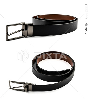 Leather belt isolated on white background Leather belt isolated on white background 29962004