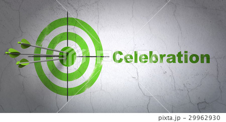 Entertainment, concept: target and Celebration on Entertainment, concept: target and Celebration on 29962930