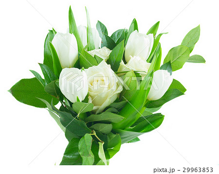 Bouquet with tulips and roses Bouquet with tulips and roses 29963853