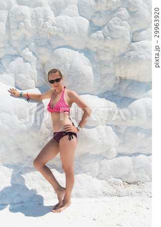 Portrait of woman in Pammukale 29963920