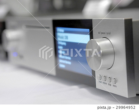HiFi central repository music data. Close-up view. HiFi central repository music data. Close-up view. 29964952