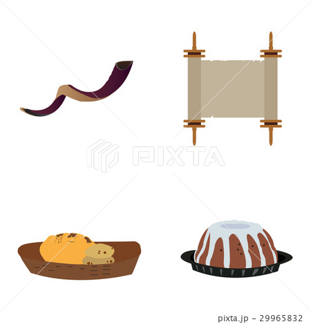 Set of jewish objects 29965832