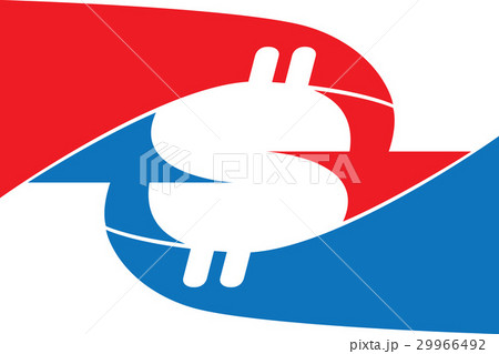 dollar sign of the arrows 29966492