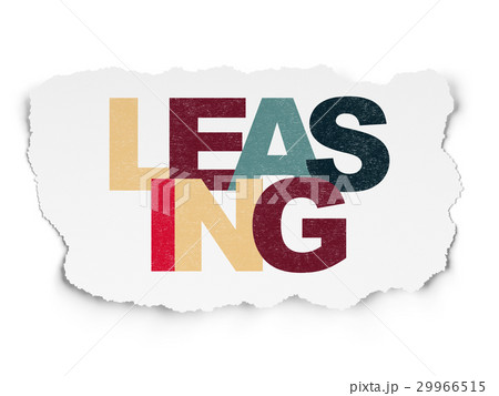 Finance concept: Leasing on Torn Paper background Finance concept: Leasing on Torn Paper background 29966515