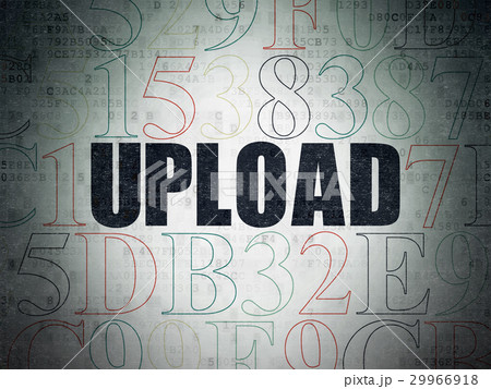 Web development concept: Upload on Digital Data 29966918