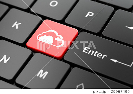 Cloud networking concept: Cloud on computer Cloud networking concept: Cloud on computer 29967496