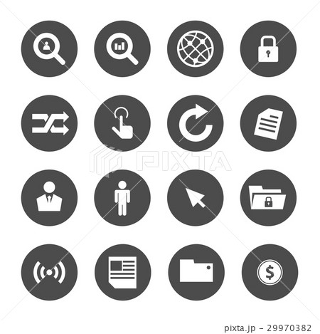 Business concept with tool and people vector icon Business concept with tool and people vector icon 29970382