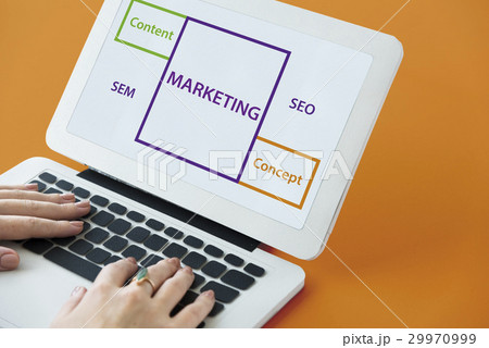 Marketing SEO Content Word Boxes 29970999