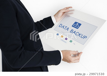 Cloud Network Data Backup Concept Cloud Network Data Backup Concept 29971530
