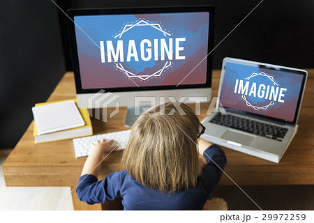Imagine Think Big Innovate Ideas Wordの写真素材 [29972259] - PIXTA