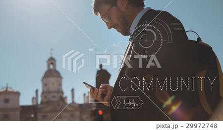 Media Hub Digital Community Icon Media Hub Digital Community Icon 29972748