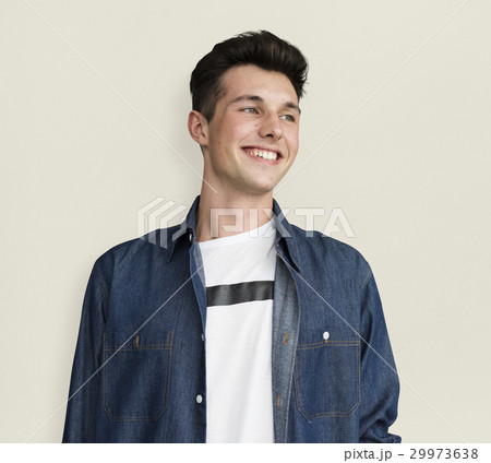 Portrait of Young Adult Caucasian Man Smiling Isolated Portrait of Young Adult Caucasian Man Smiling Isolated 29973638