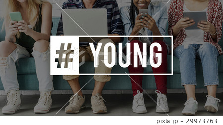 Hashtag Young Attitude Youth Power 29973763