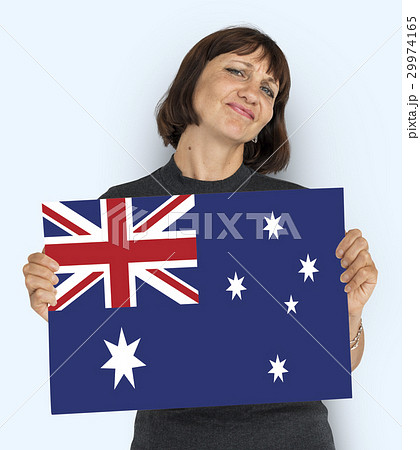 Australia country union jack flag 29974165