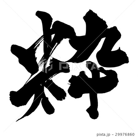 筆文字　粋　Japanesque 29976860