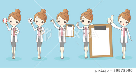 Cartoon woman doctor 29978990