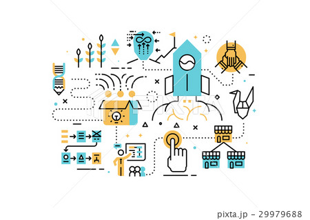 Startup business illustration Startup business illustration 29979688