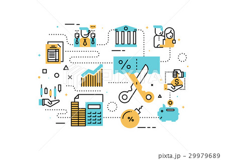 Taxs and finance illustration 29979689