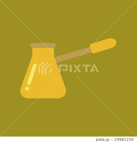 flat icon on background coffee arabic Turk 29982250