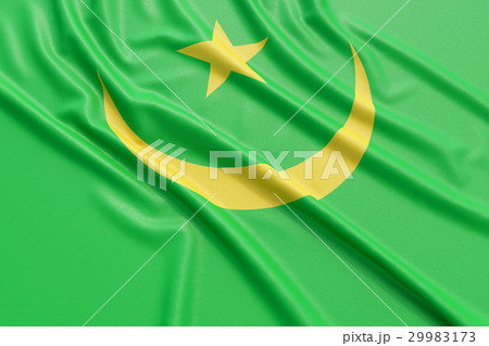 Mauritania flag 29983173