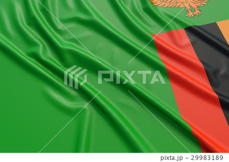 Zambia flag 29983189