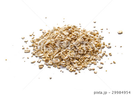 Oatmeal on white 29984954