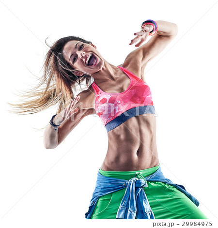 woman zumba dancers dancing fitness exercising 29984975