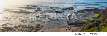 Natural amphitheater on beach (Algarve, Portugal). 29989568