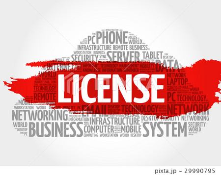 LICENSE word cloud collage 29990795