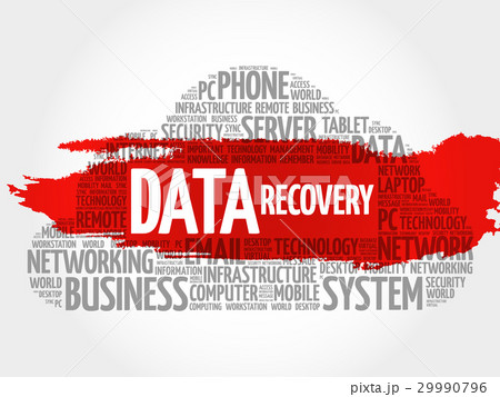 Data Recovery word cloud collage 29990796