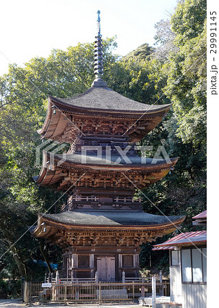 【旧国宝・現重要文化財】小山寺（富谷観音）三重塔 29991145