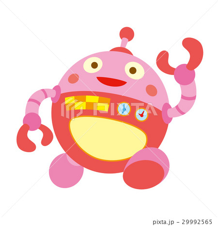 ロボット、コピースペースキャラクター 29992565