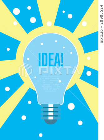 Light bulb idea concept. Creative thinking. Light bulb idea concept. Creative thinking. 29993524