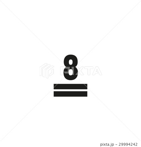 Maximum stack symbol on white backgroundのイラスト素材 [29994242] - PIXTA