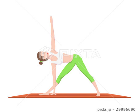 woman doing yoga woman doing yoga 29996690